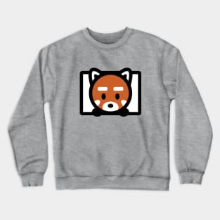 Red Panda Box Bambu Brand Cute Kawaii Anime Manga Animal Crewneck Sweatshirt